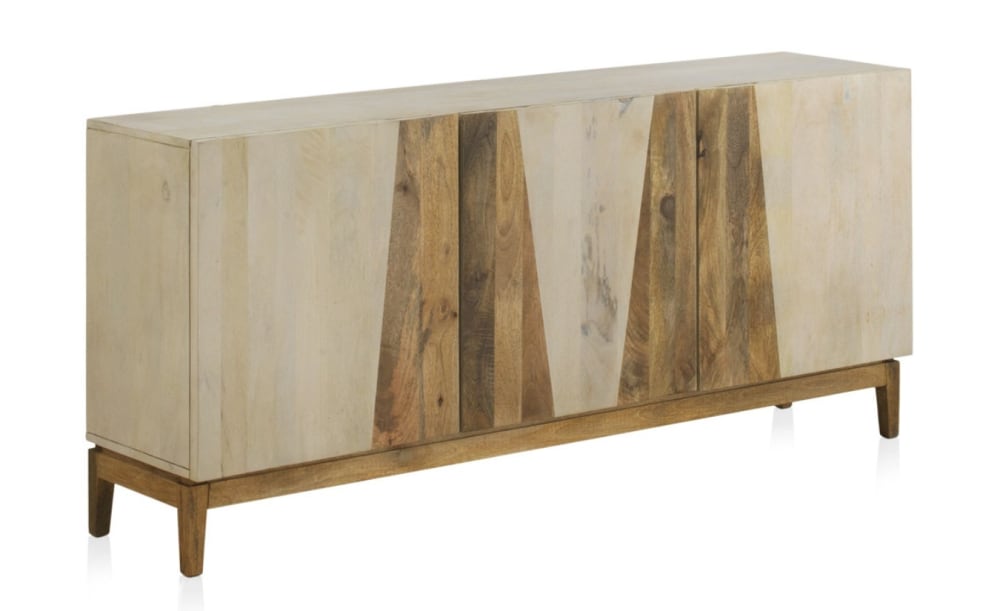 wohnli-moebel-suche-Sideboard-aus-Mangoholz-weiss-patiniert-mit-Holzbeinen Wohnli Möbelsuche - Sideboard aus Mangoholz