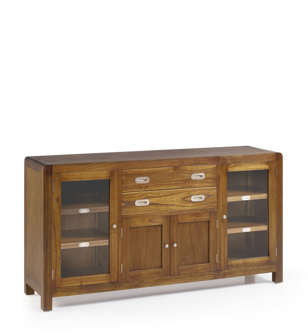 wohnli-moebel-suche-Sideboard-aus-Mindi-Holz-L-150-cm-braun Wohnli Möbelsuche - Sideboard aus Mindi-Holz