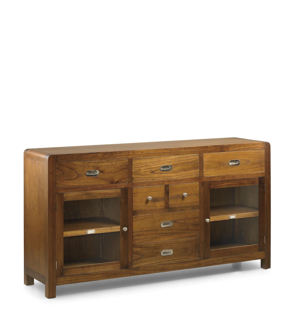 wohnli-moebel-suche-Sideboard-aus-Mindi-Holz-L-160-cm-braun Wohnli Möbelsuche - Sideboard aus Mindi-Holz