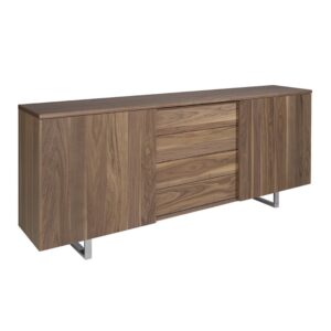 Wohnli Möbelsuche - Sideboard aus Walnussholz Stahlbeinen