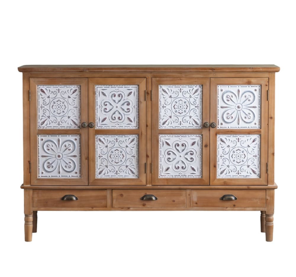 wohnli-moebel-suche-Sideboard-aus-patiniertem-Kiefernholz Wohnli Möbelsuche - Sideboard aus patiniertem Kiefernholz