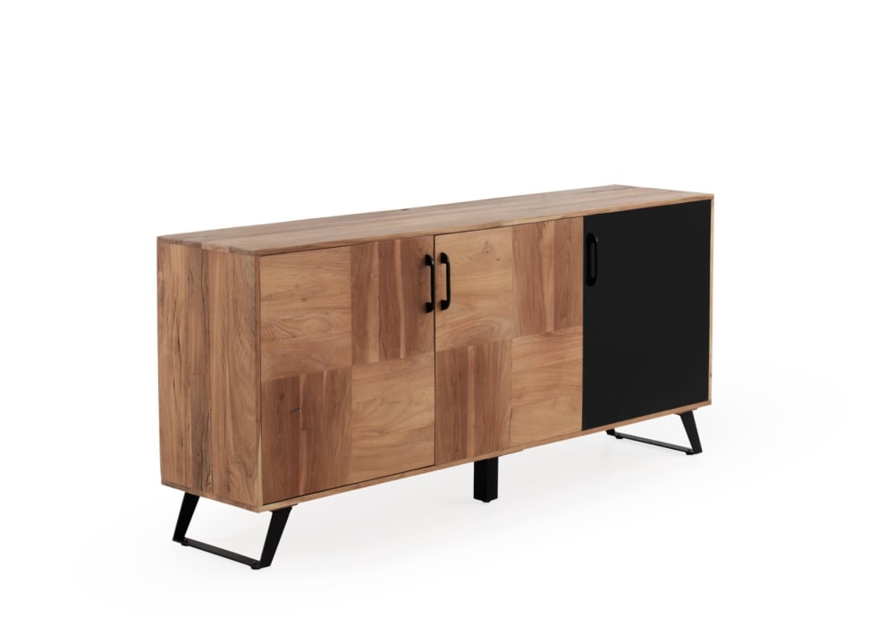 Wohnli Möbelsuche - Sideboard aus recyceltem massivem Akazienholz