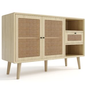 wohnli-moebel-suche-Sideboard-in-Eiche-Holzoptik-mit-1-Schublade-und-2-Tueren-Beige Wohnli Möbelsuche - Sideboard in Eiche Holzoptik mit 1 Schublade und 2 Türen