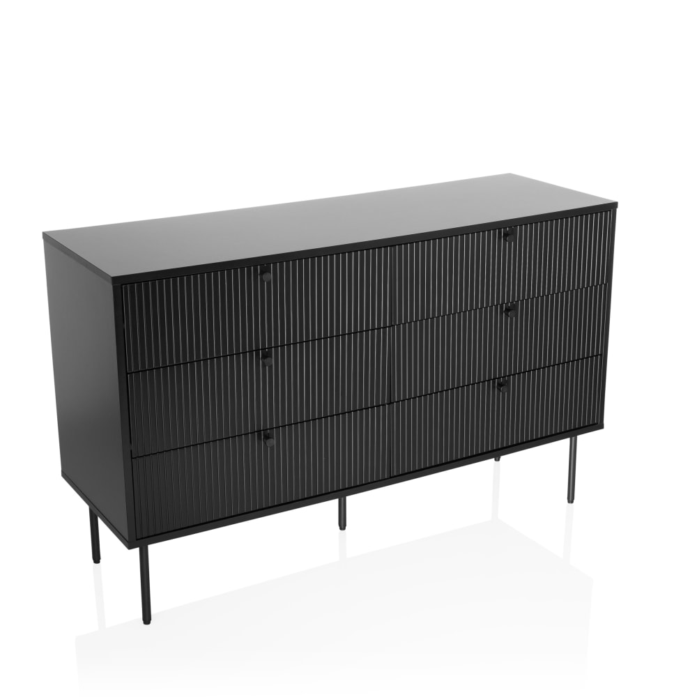 wohnli-moebel-suche-Sideboard-in-Holzoptik-Schwarz Wohnli Möbelsuche - Sideboard in Holzoptik