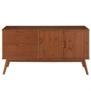 Wohnli Möbelsuche - Sideboard mit 2 Türen 2 Schubladen aus Massivholz