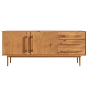 Wohnli Möbelsuche - Sideboard mit 2 Türen und 3 Schubladen aus Massivholz