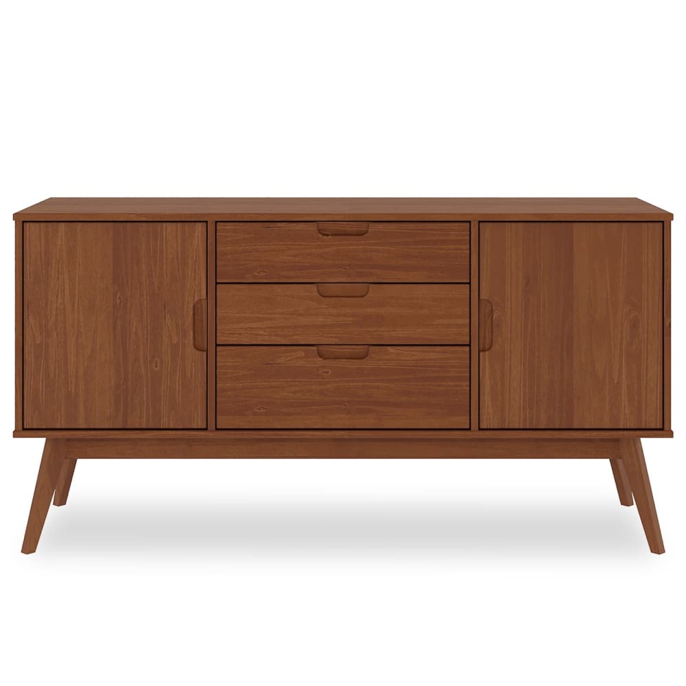 wohnli-moebel-suche-Sideboard-mit-3-Schubladen-2-Tueren-aus-Massivholz-dunkelbraun Wohnli Möbelsuche - Sideboard mit 3 Schubladen 2 Türen aus Massivholz