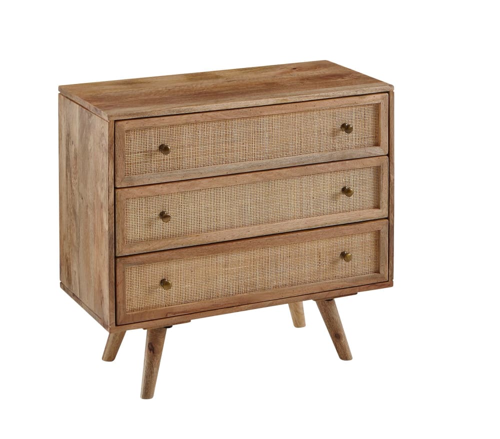 wohnli-moebel-suche-Sideboard-mit-3-Schubladen-aus-Mango-Braun Wohnli Möbelsuche - Sideboard mit 3 Schubladen aus Mango