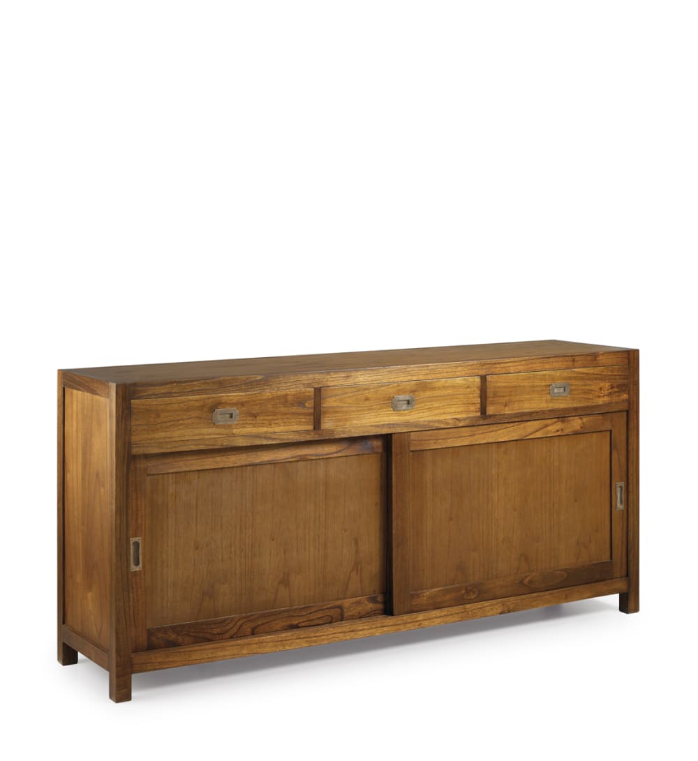 wohnli-moebel-suche-Sideboard-mit-3-Schubladen-aus-Mindi-Holz-L-180-cm-braun Wohnli Möbelsuche - Sideboard mit 3 Schubladen aus Mindi-Holz