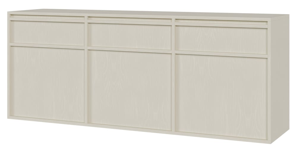 Wohnli Möbelsuche - Sideboard mit 3 Schubladen beige