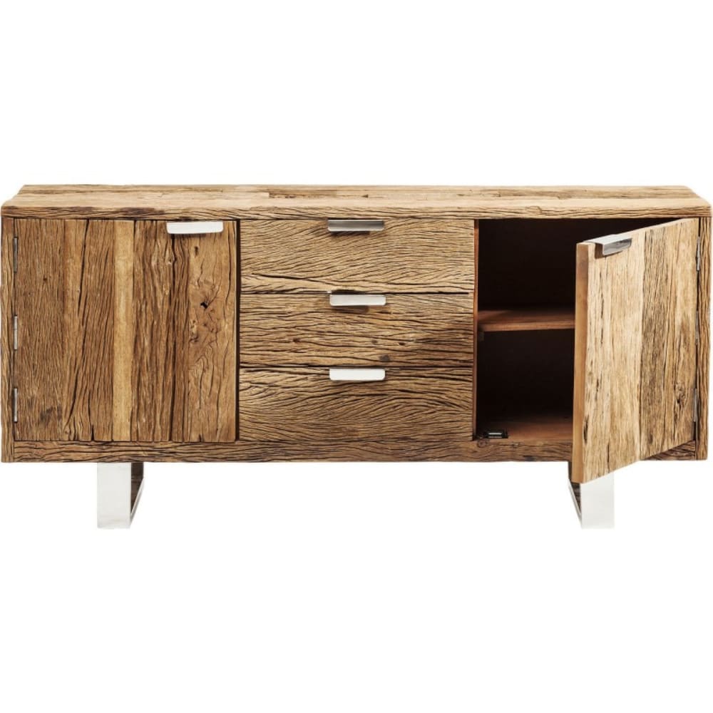 wohnli-moebel-suche-Sideboard-mit-3-Schubladen-und-2-Tueren-aus-Massivholz-braun Wohnli Möbelsuche - Sideboard mit 3 Schubladen und 2 Türen aus Massivholz