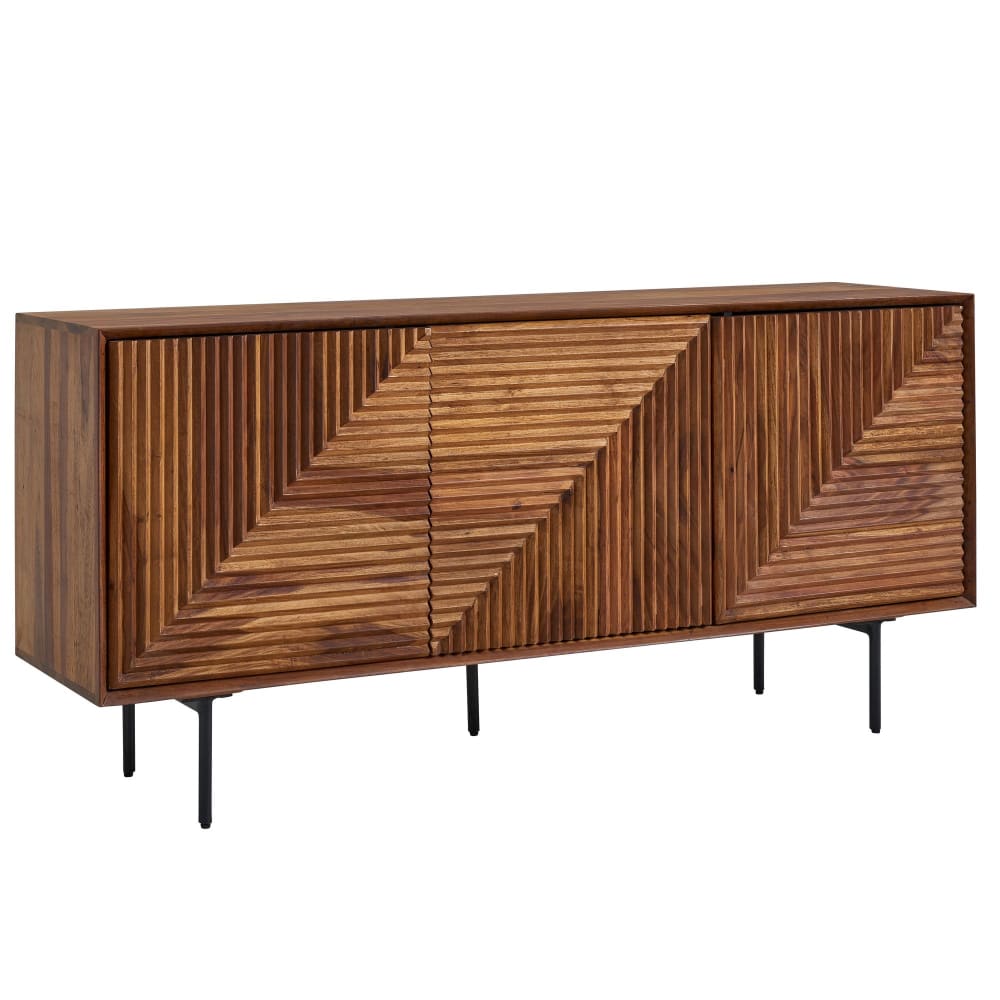 wohnli-moebel-suche-Sideboard-mit-3-Tueren-aus-Sheesham-Massivholz-Braun Wohnli Möbelsuche - Sideboard mit 3 Türen aus Sheesham Massivholz
