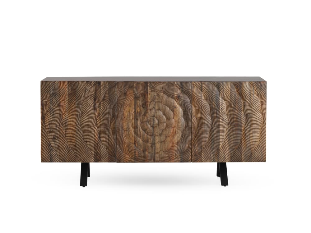 wohnli-moebel-suche-Sideboard-mit-3-Tueren-aus-massivem-Mangoholz-mit-schwarzen-Beinen Wohnli Möbelsuche - Sideboard mit 3 Türen aus massivem Mangoholz mit schwarzen Beinen