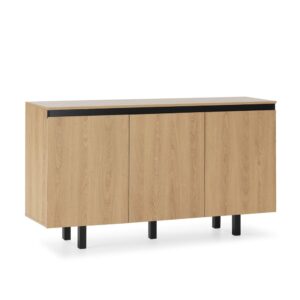 wohnli-moebel-suche-Sideboard-mit-3-tueren-in-Eichenholzoptik Wohnli Möbelsuche - Sideboard mit 3 türen in Eichenholzoptik