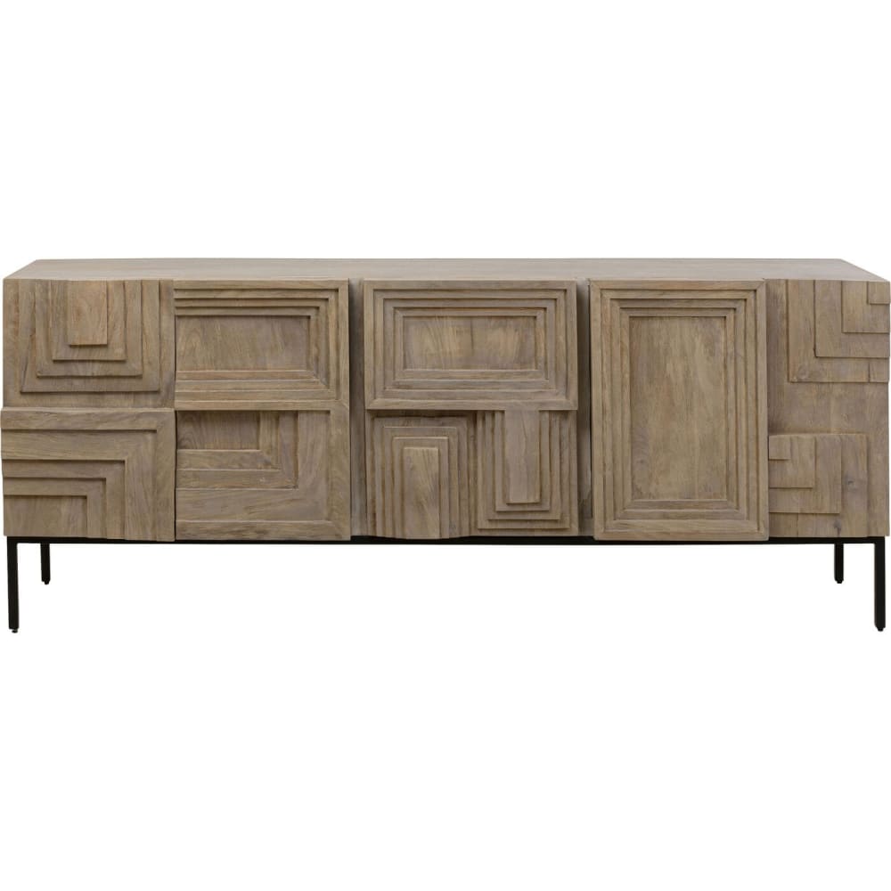 wohnli-moebel-suche-Sideboard-mit-5-Tueren-aus-Massivholz-Schnitzereien-braun Wohnli Möbelsuche - Sideboard mit 5 Türen aus Massivholz