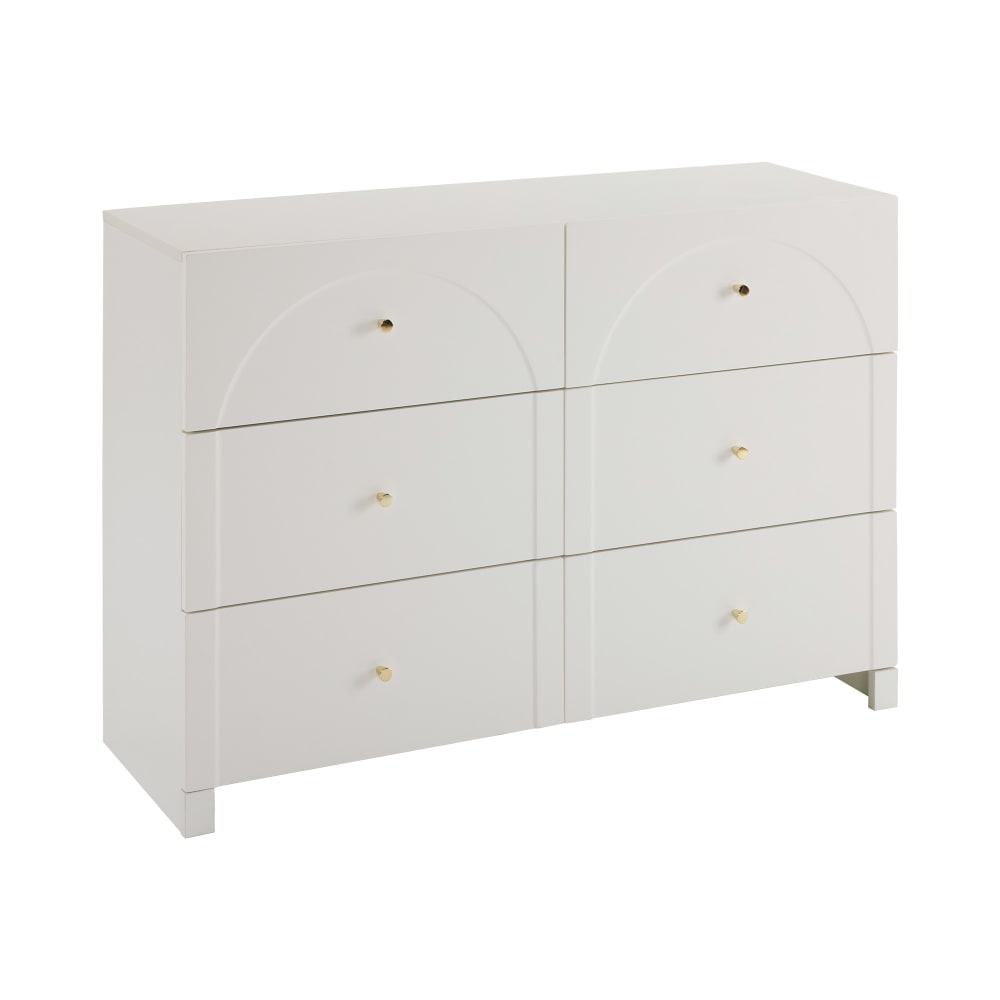 wohnli-moebel-suche-Sideboard-mit-6-Schubladen-H82L120T40-cmWeiss Wohnli Möbelsuche - Sideboard mit 6 Schubladen H82/L120/T40 cm