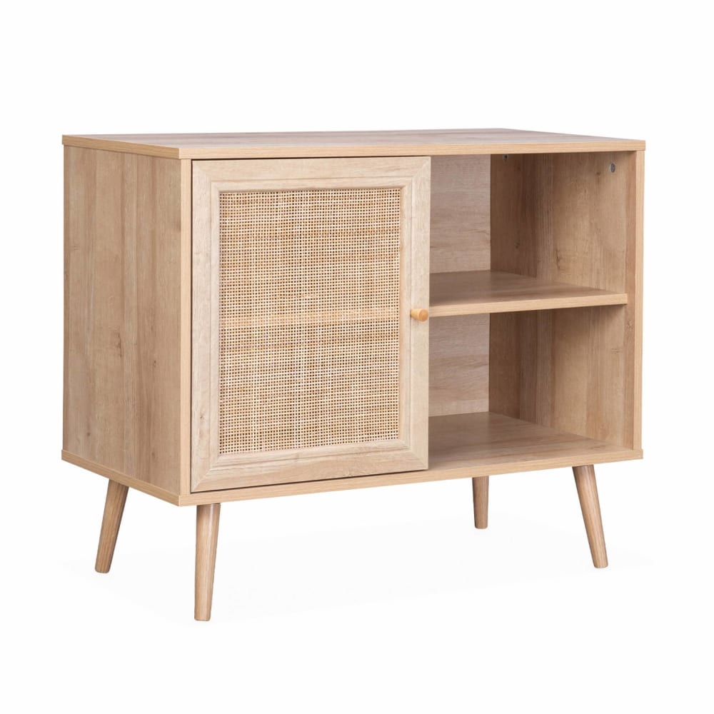 wohnli-moebel-suche-Sideboard-mit-Rattangeflecht-Skandinavische-Zirkelbeine Wohnli Möbelsuche - Sideboard mit Rattangeflecht Skandinavische Zirkelbeine