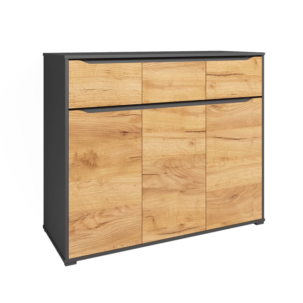 wohnli-moebel-suche-Sideboard-mit-Schubladen-Goldkraft-Eiche-120-x-101.6cm Wohnli Möbelsuche - Sideboard mit Schubladen