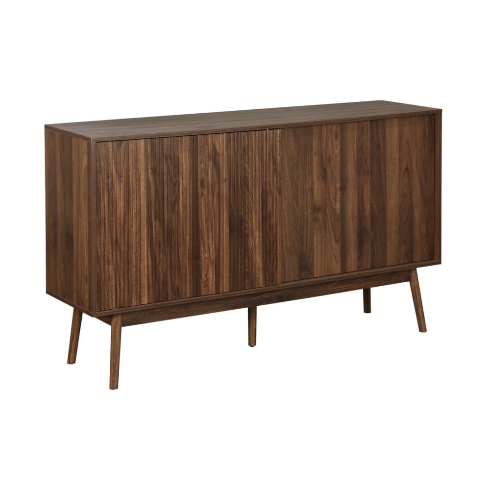 wohnli-moebel-suche-Sideboard-mit-dunkelm-Naturholzdekor-2-Schiebetueren-2-Schubladen Wohnli Möbelsuche - Sideboard mit dunkelm Naturholzdekor