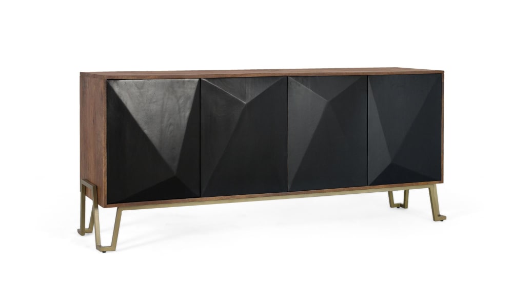 wohnli-moebel-suche-Sideboard-mit-vier-Tueren-aus-Mangoholz-180-cm Wohnli Möbelsuche - Sideboard mit vier Türen aus Mangoholz 180 cm