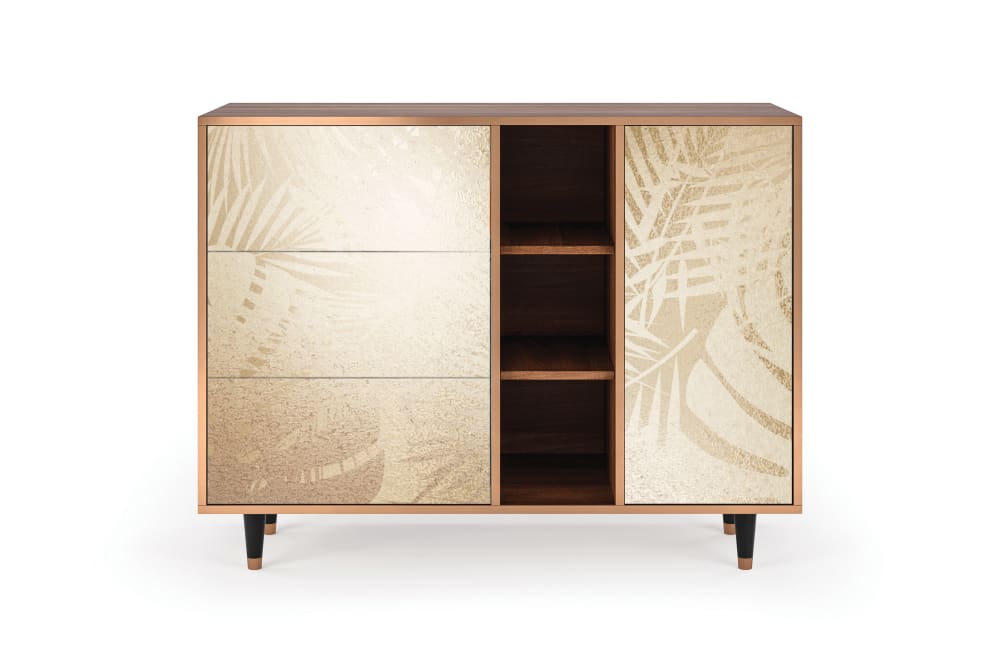 wohnli-moebel-suche-Sideboard-sandfarben-mit-3-Schubladen-und-1-Tuer-L-125-cm Wohnli Möbelsuche - Sideboard sandfarben mit 3 Schubladen und 1 Tür L 125 cm