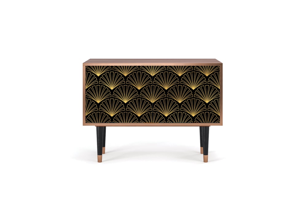 wohnli-moebel-suche-Sideboard-schwarz-mit-2-tueren-L-94-cm Wohnli Möbelsuche - Sideboard schwarz mit 2 türen L 94 cm