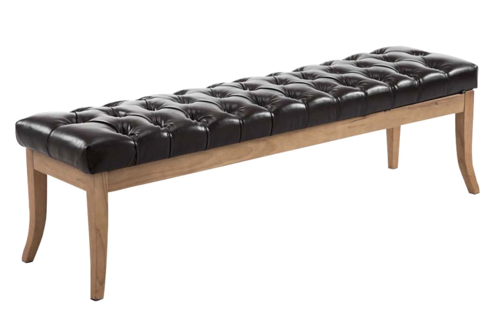 wohnli-moebel-suche-Sitzbank-mit-Holzgestell-Polster-aus-Kunstleder-braun Wohnli Möbelsuche - Sitzbank mit Holzgestell Polster aus Kunstleder braun