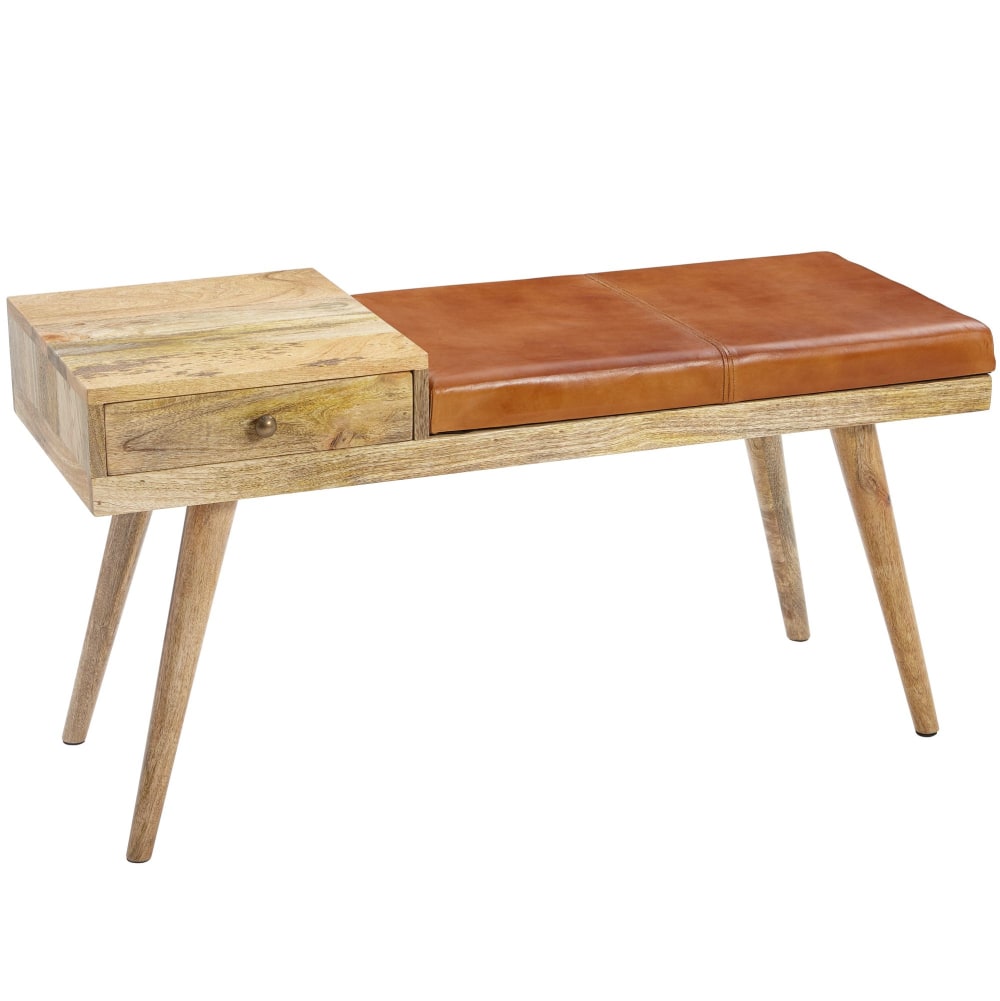 wohnli-moebel-suche-Sitzbank-mit-Schublade-aus-Mangoholz-Braun Wohnli Möbelsuche - Sitzbank mit Schublade aus Mangoholz