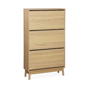 wohnli-moebel-suche-Skandinavischer-Schuhschrank-mit-Holzdekor Wohnli Möbelsuche - Skandinavischer Schuhschrank mit Holzdekor