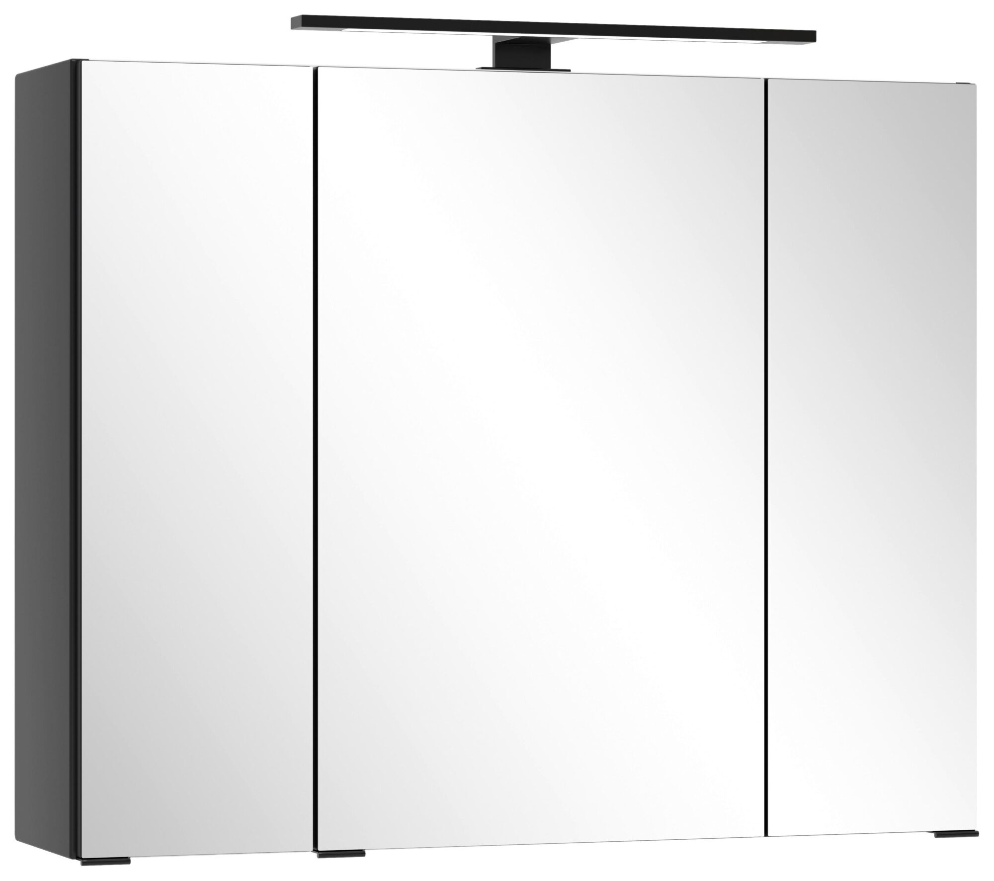 wohnli-moebel-suche-Spiegelschrank-Sevilla-ca-80x64-cm-Schwarz Wohnli Möbelsuche - Spiegelschrank Sevilla ca. 80x64 cm Schwarz