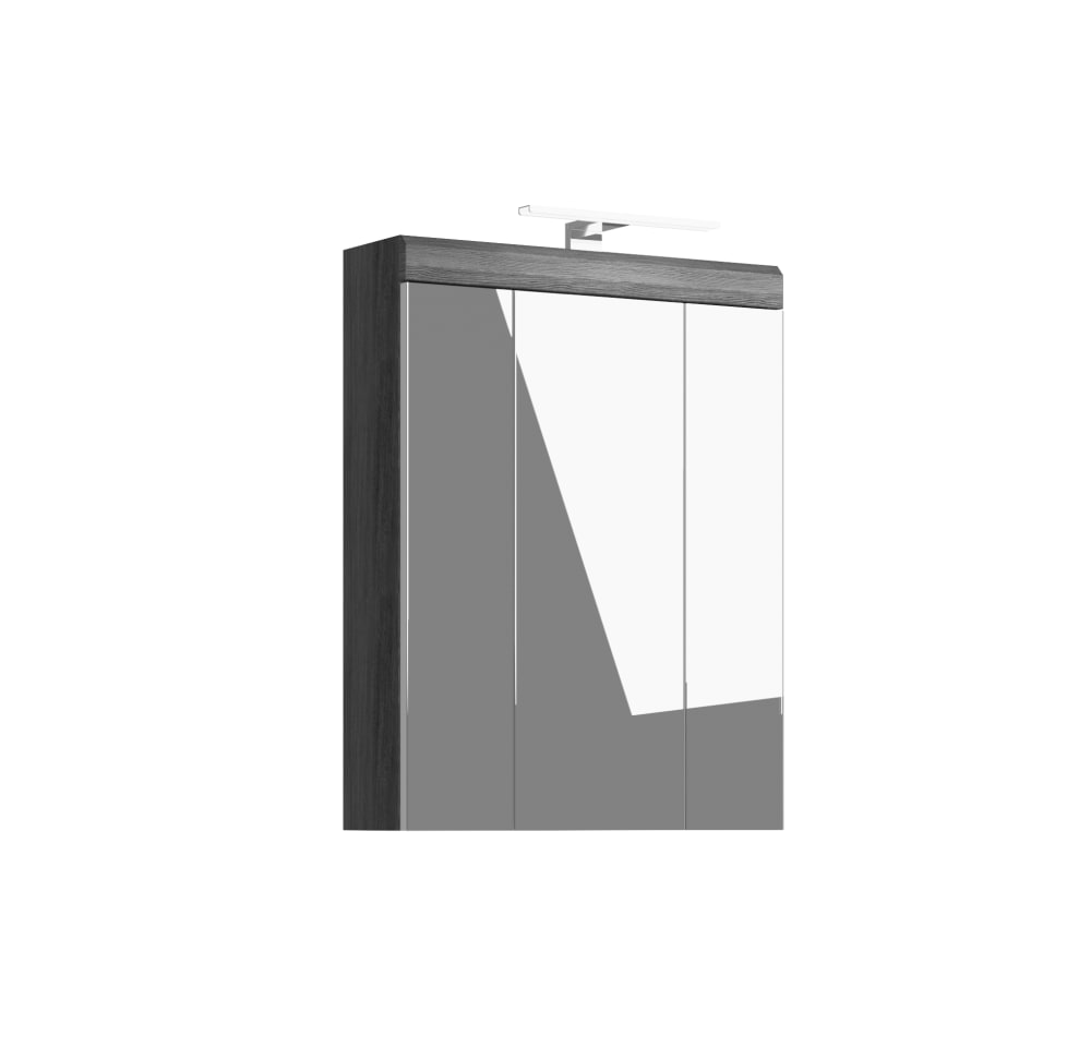 wohnli-moebel-suche-Spiegelschrank-inkl.-Bel.-aus-Spanplatte-60x79x37-cm-Eiche Wohnli Möbelsuche - Spiegelschrank inkl. Bel. aus Spanplatte