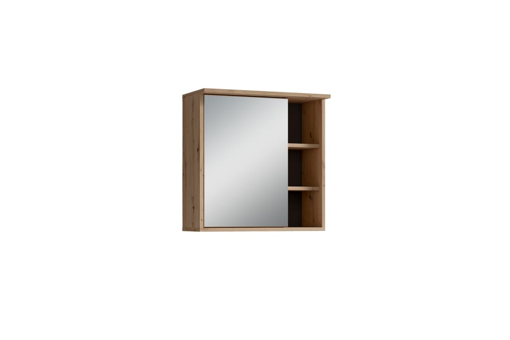 wohnli-moebel-suche-Spiegelschrank-mit-LED-Beleuchtung-Steckdose-Breite-60-cm-natur Wohnli Möbelsuche - Spiegelschrank mit LED-Beleuchtung & Steckdose