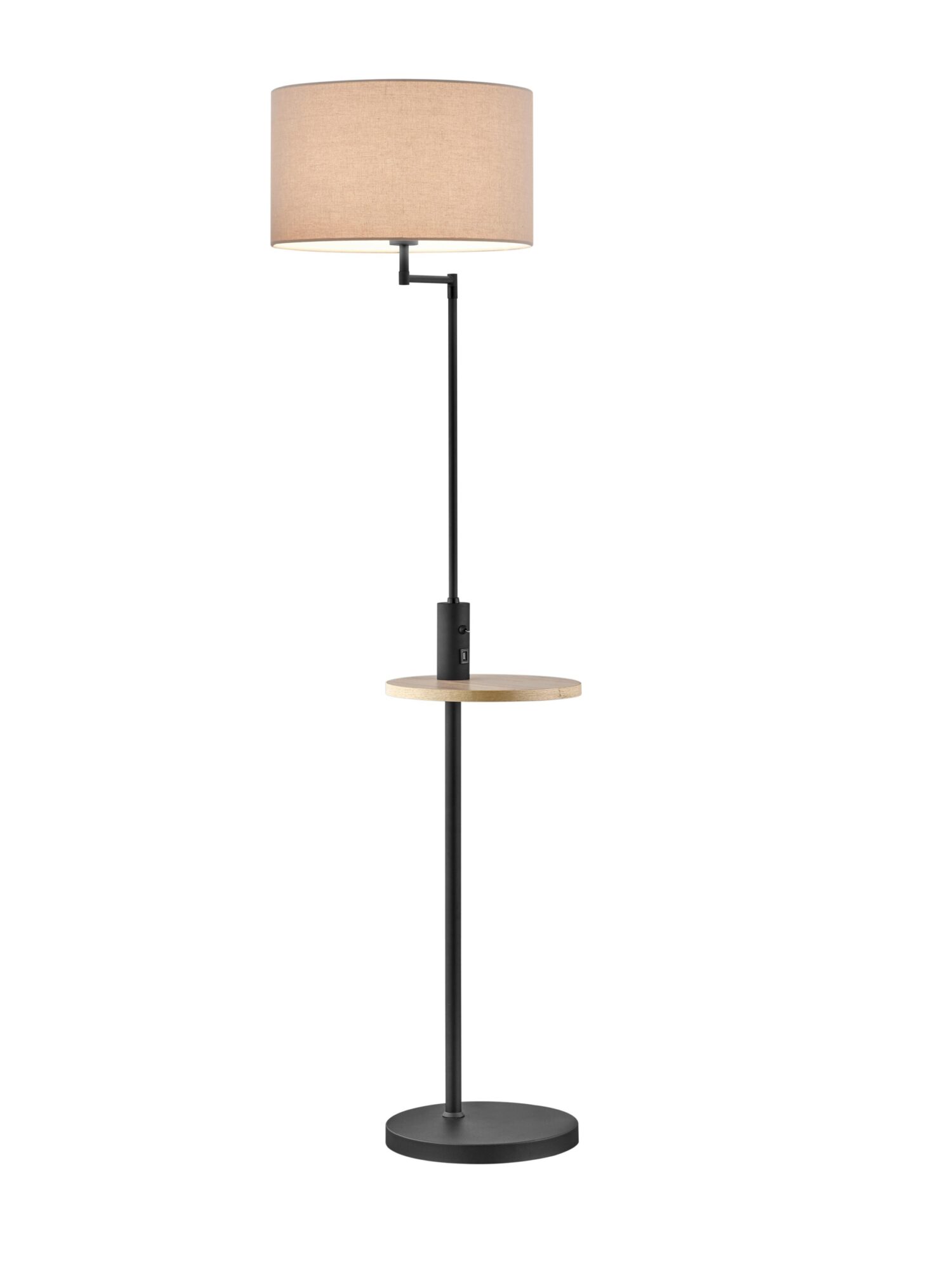 wohnli-moebel-suche-Stehleuchte-Claas-in-GrauSchwarz-max-60-Watt Wohnli Möbelsuche - Stehleuchte Claas in Grau/Schwarz max. 60 Watt