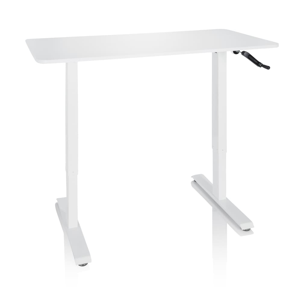 wohnli-moebel-suche-Stehschreibtisch-aus-MDF-Platte-Gestell-aus-Stahl-Weiss Wohnli Möbelsuche - Stehschreibtisch aus MDF Platte