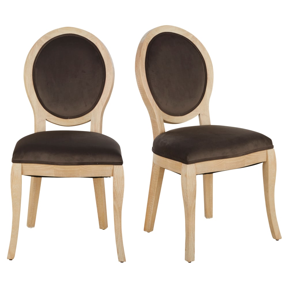 wohnli-moebel-suche-Stuehle-aus-recyceltem-Samt-in-Taupe-x2-Set-aus-2 Wohnli Möbelsuche - Stühle aus recyceltem Samt in Taupe (x2)