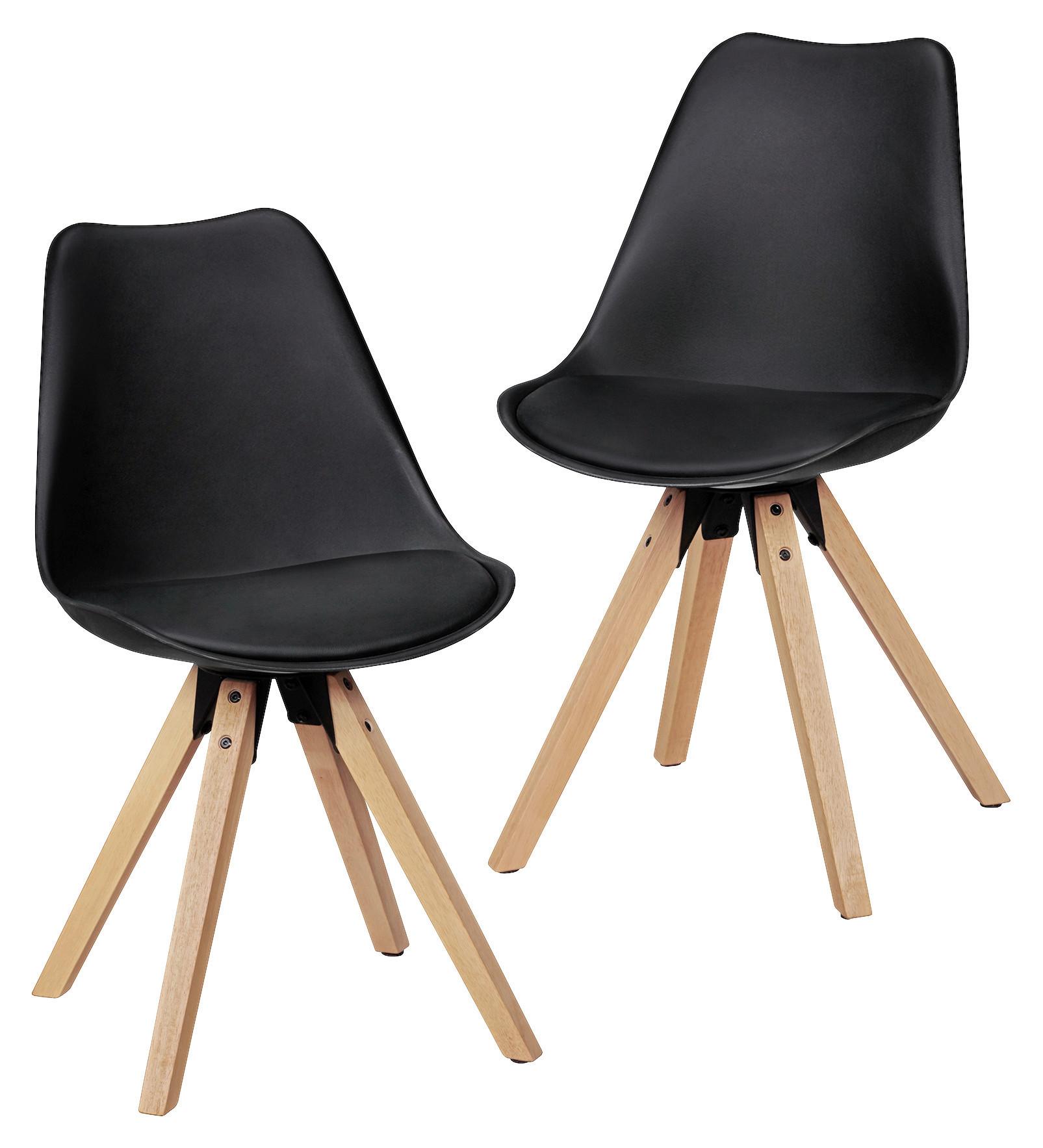 wohnli-moebel-suche-Stuhl-Set-in-Schwarz-´LIMA´ Wohnli Möbelsuche - Stuhl-Set in Schwarz ´LIMA´