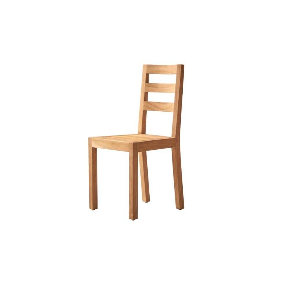 Wohnli Möbelsuche - Stuhl aus massivem Teakholz