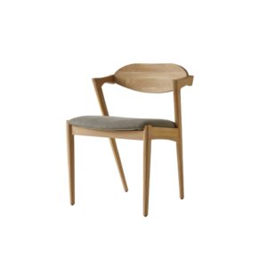 Wohnli Möbelsuche - Stuhl aus massivem Teakholz und Stoff