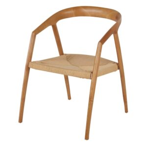 Wohnli Möbelsuche - Stuhl aus mittleres Eschenholz und Papiergeflecht