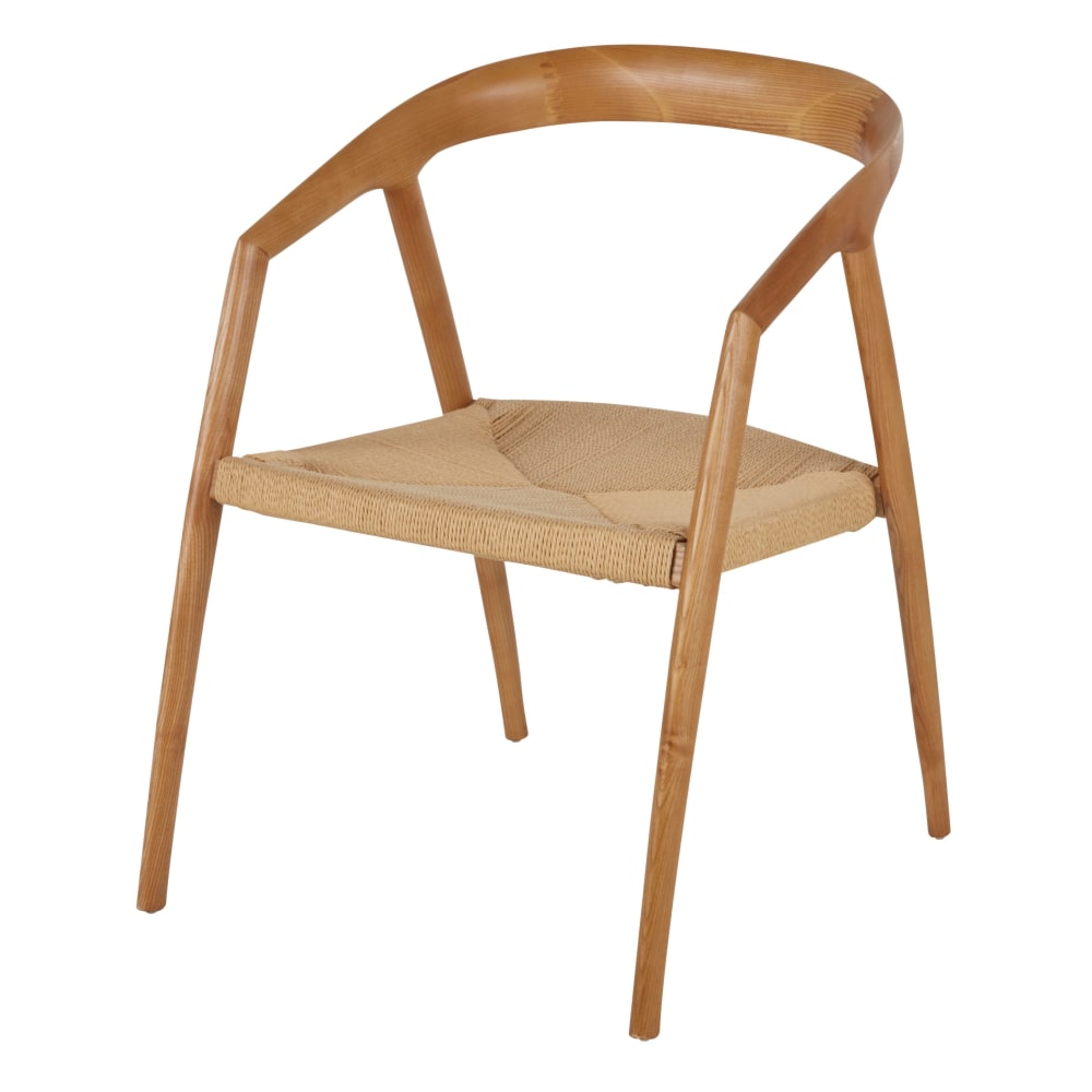 Wohnli Möbelsuche - Stuhl aus mittleres Eschenholz und Papiergeflecht