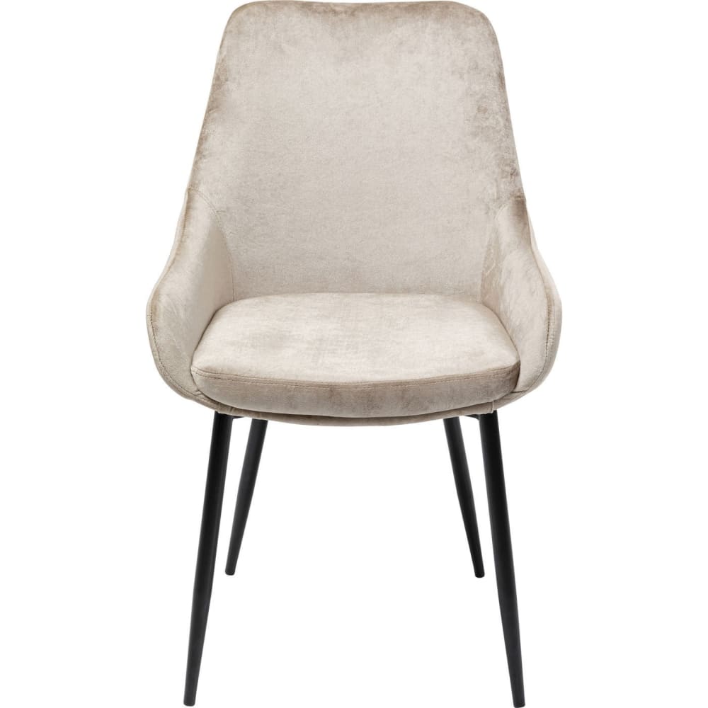 wohnli-moebel-suche-Stuhl-in-Samt-Optik-beige Wohnli Möbelsuche - Stuhl in Samt-Optik