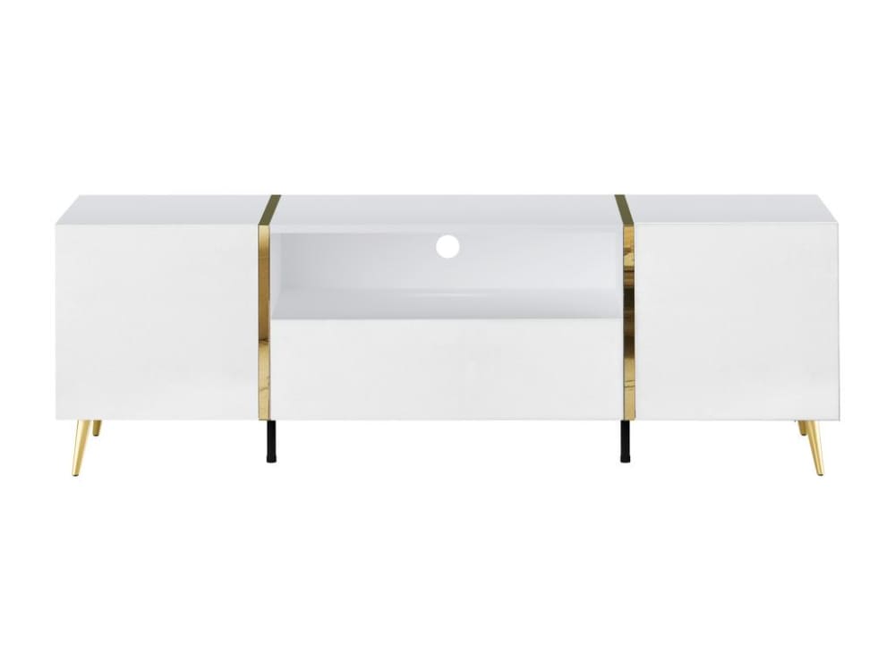 wohnli-moebel-suche-TV-Board-aus-Holzspan-weiss-goldfarben Wohnli Möbelsuche - TV-Board aus Holzspan