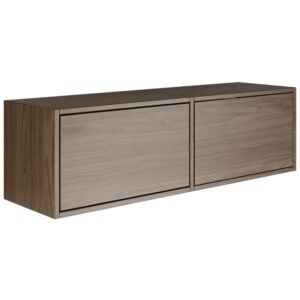 wohnli-moebel-suche-TV-Board-mit-2-Klappen-Holzoptik-Walnuss-100-cm Wohnli Möbelsuche - TV-Board mit 2 Klappen