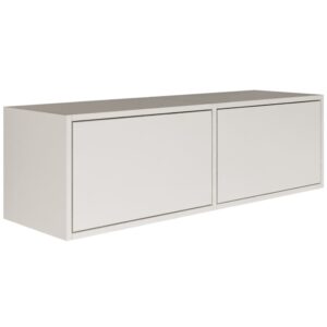 wohnli-moebel-suche-TV-Board-mit-2-Klappen-Weiss-100-cm Wohnli Möbelsuche - TV-Board mit 2 Klappen