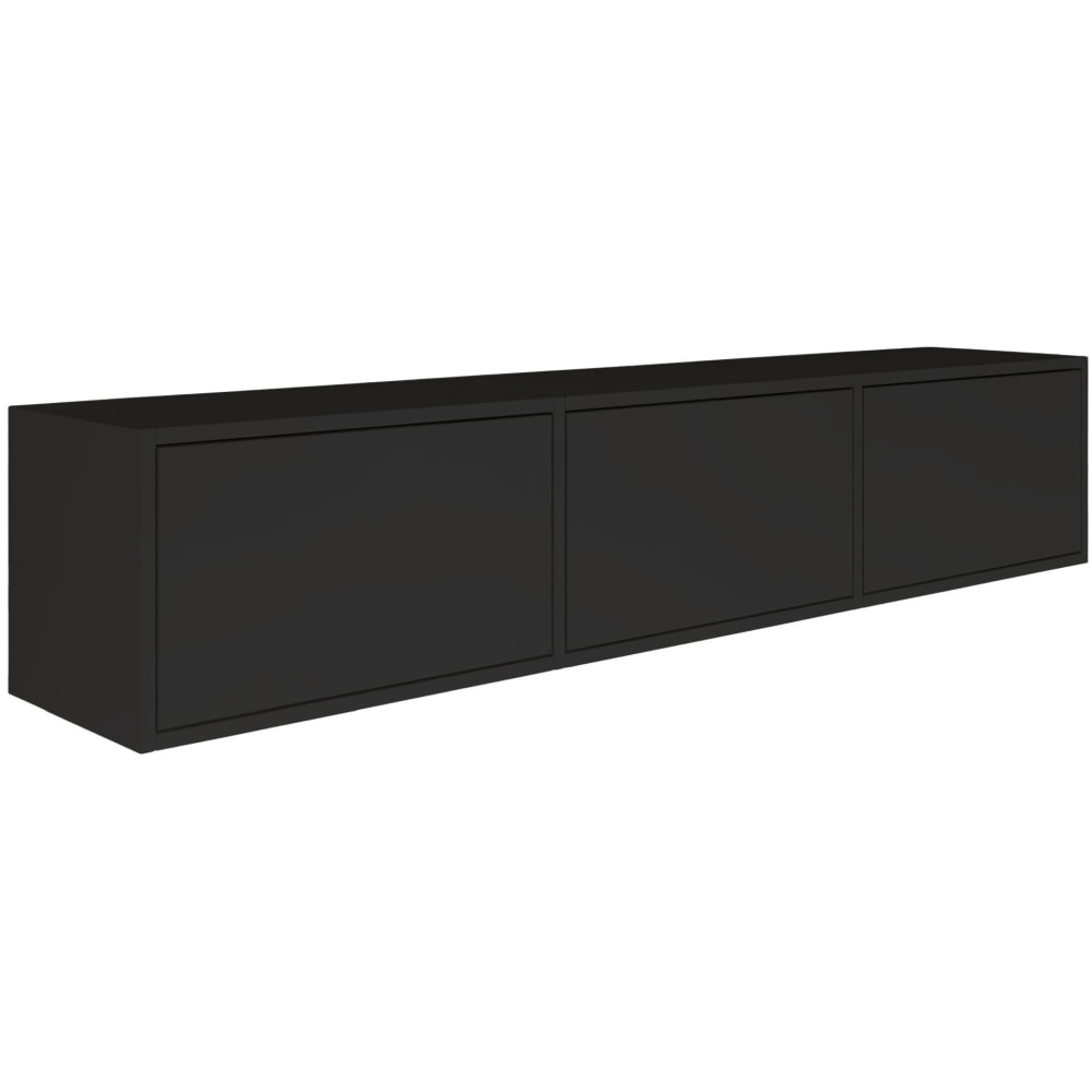 wohnli-moebel-suche-TV-Board-mit-3-Klappen-Schwarz-150-cm Wohnli Möbelsuche - TV-Board mit 3 Klappen