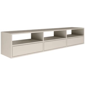 wohnli-moebel-suche-TV-Board-mit-3-Klappen-und-Ablagen-Kaschmirgrau-150-cm Wohnli Möbelsuche - TV-Board mit 3 Klappen und Ablagen