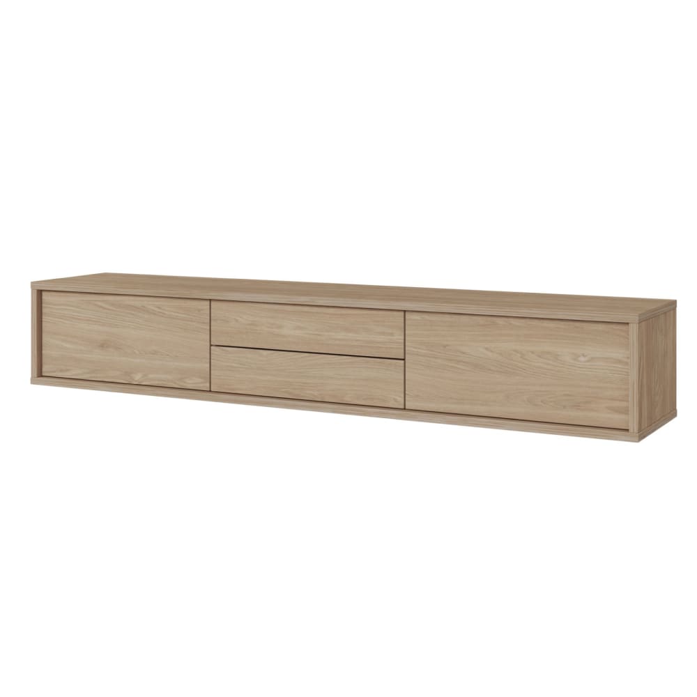 wohnli-moebel-suche-TV-Board-stehendhaengend-mit-Schubladen-Eiche-180-cm Wohnli Möbelsuche - TV-Board stehend/hängend mit Schubladen