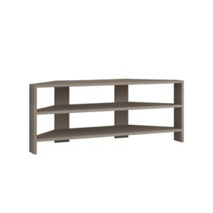 wohnli-moebel-suche-TV-Eckmoebel-mit-3-Regale-L114-cm-Taupe Wohnli Möbelsuche - TV-Eckmöbel mit 3 Regale L114 cm - Taupe