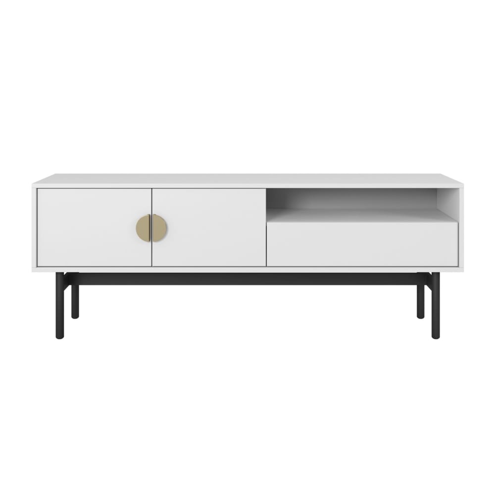 wohnli-moebel-suche-TV-Element-mit-Schublade-weiss-154-cm Wohnli Möbelsuche - TV-Element mit Schublade