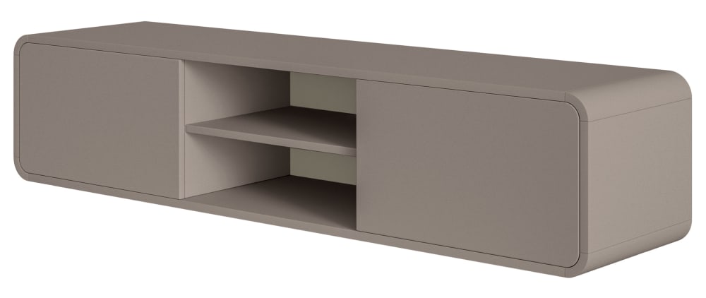 wohnli-moebel-suche-TV-Haengeboard-mit-2-Schubladen-dunkelbeige-154-cm Wohnli Möbelsuche - TV-Hängeboard mit 2 Schubladen